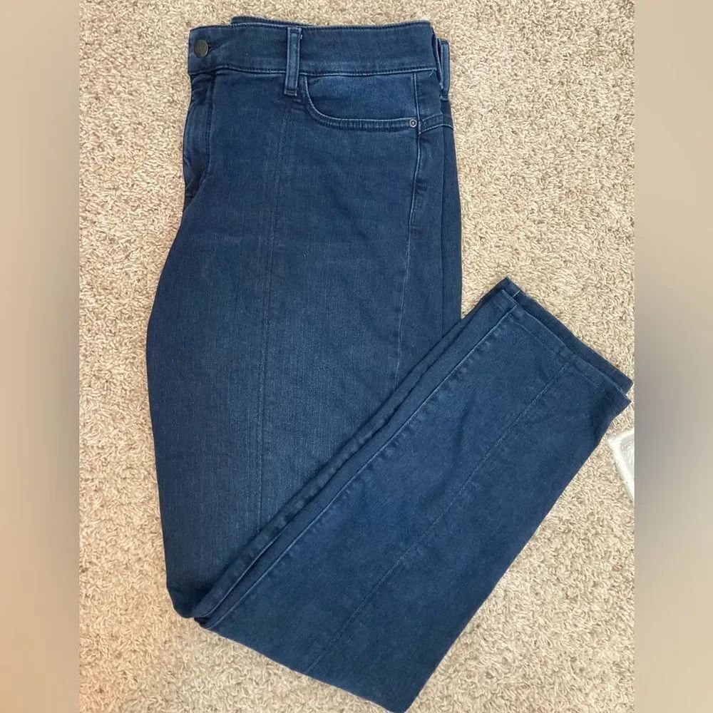 NYDJ Dark Wash High Rise tummy control stretch jeans